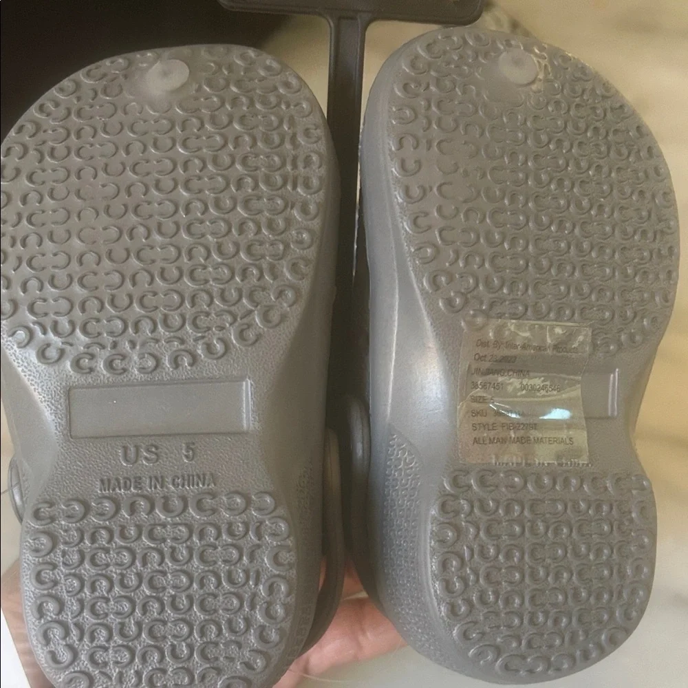 Shark Adventure Kids Water Shoes - Gray